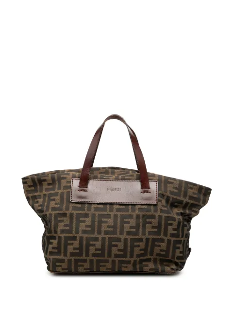 Fendi Pre-Owned 20th Century Zucca Canvas handbag Brown IOPHMBB44MMQ8YNM