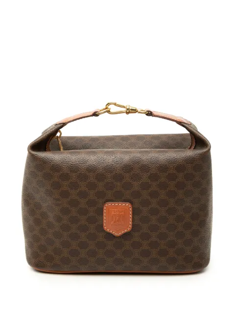 Celine Pre-Owned 20th Century Macadam Coated Canvas handbag Brown JVQJJNZJQZGN0LFR
