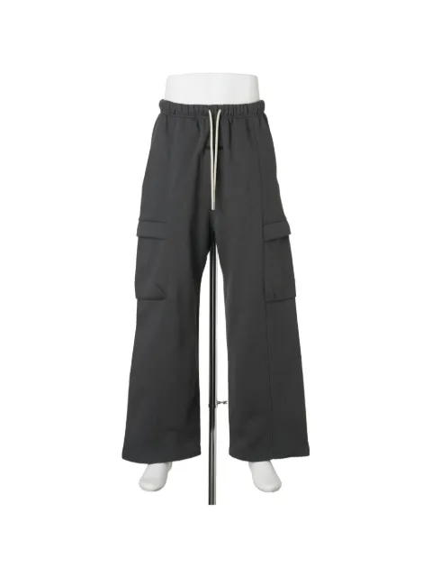 ESSENTIALS drawstring-waist track pants Grey EW26SRW00287