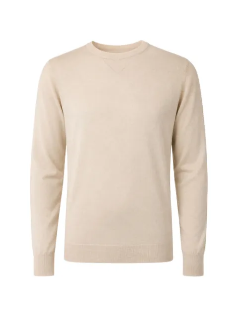 FRANZESE COLLECTION Stefano de Martino crew-neck sweater Neutrals FE6850C3100