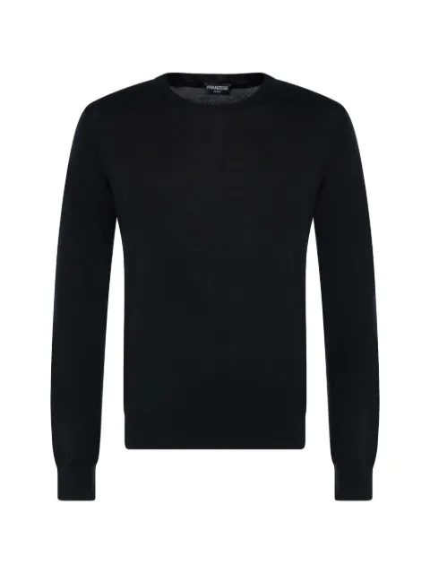 FRANZESE COLLECTION Stefano de Martino crew-neck sweater Black FE6850C3102