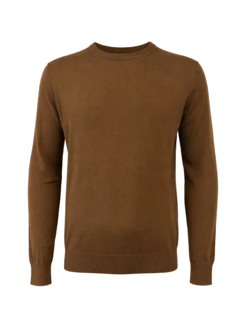 FRANZESE COLLECTION Stefano de Martino hand-sewn sweater Brown FE6850C3112