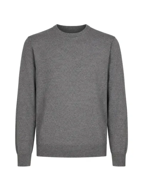 FRANZESE COLLECTION Stefano de Martino hand-sewn sweater Grey FE6850C3104