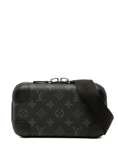 Louis Vuitton Pre-Owned 2000-2026 Monogram Eclipse Horizon Clutch crossbody bag Black QIG93YFL7U1NBVYA