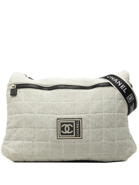 CHANEL Pre-Owned 2005-2006 Chocolate Bar Cotton Sports Line crossbody bag Grey Q0TSZXY7Q46CDJQI