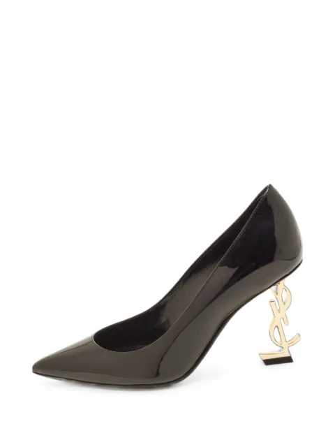 Saint Laurent Pre-Owned 34 Opyum patent leather pumps Black 1408812