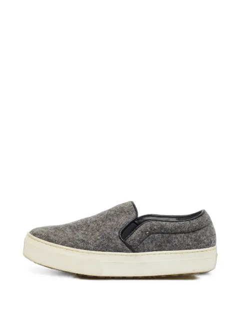 Celine Pre-Owned slip-on sneakers Grey 1410204