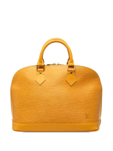 Louis Vuitton Pre-Owned 1996 Epi Alma PM handbag Yellow Z3ETM2BDM492ODWN