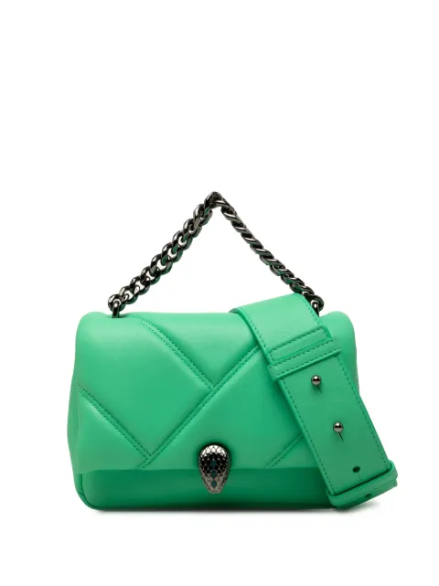 Bvlgari Pre-Owned 2020-2026 Mini Leather Serpenti Cabochon satchel Green W5E5QQ8962MDYBHG
