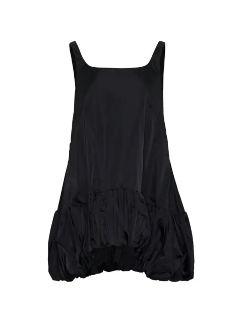 Enföld drop-hem bubble mini dress Black 300JA4300711