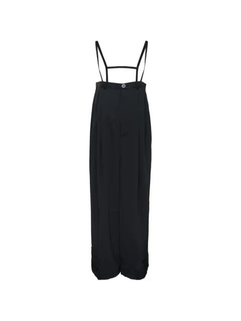 Enföld black salopette trousers Black 300JA233050100BLACK
