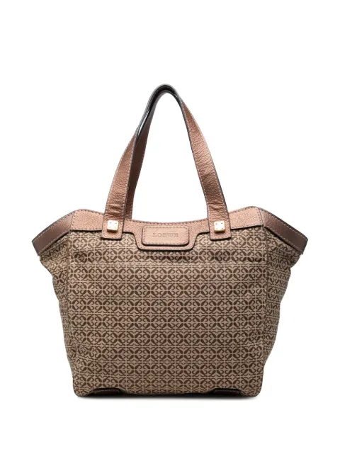 Loewe Pre-Owned 2007 Anagram Canvas tote bag Brown H1OY2CXJZIULFLZB