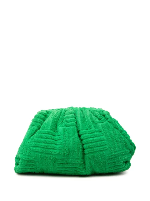 Bottega Veneta Pre-Owned 2012-2026 Teen Terry Cloth The Pouch clutch bag Green A7RXXKQC0A3R79HV