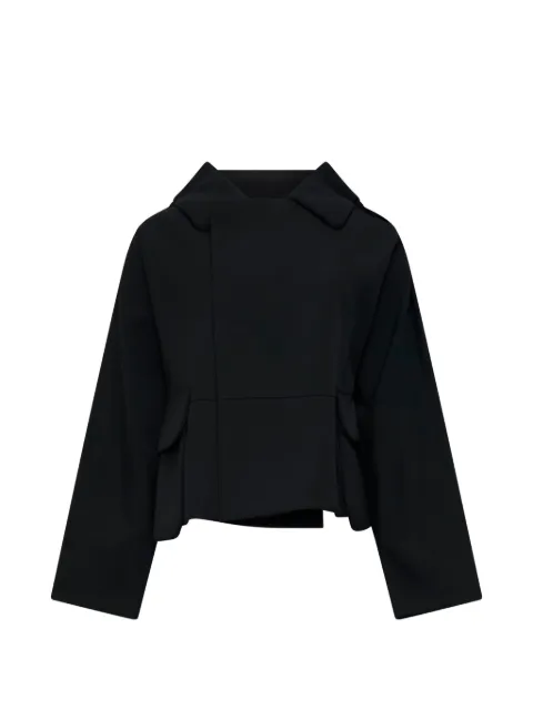 Comme Des Garçons Comme Des Garçons cropped button-up jacket Black RRJ02505111A