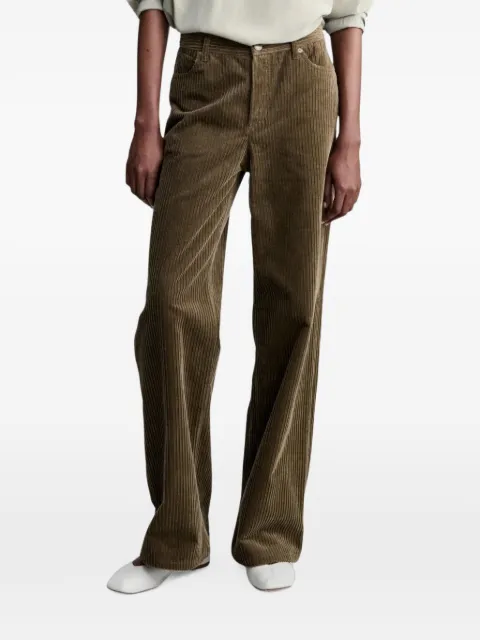 A.P.C. Elisabeth corduroy trousers Brown COHSWF09181