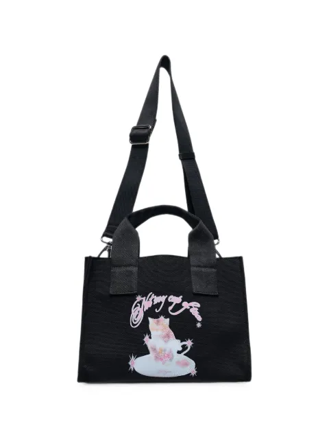 MSGM small two-way tote bag Black 600088804BLK0OS