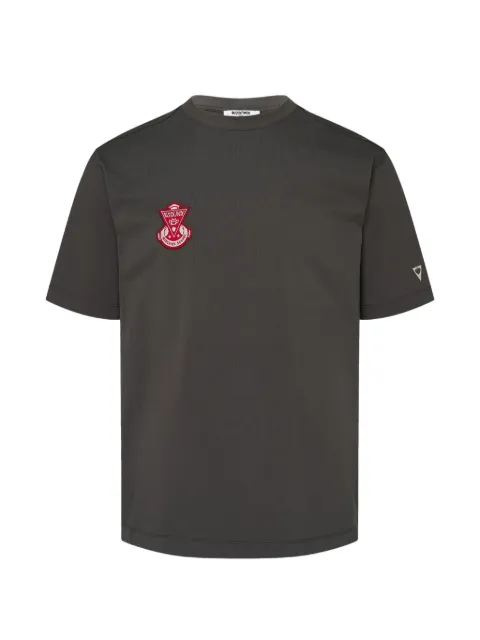 Blackjack logo-patch crew-neck T-shirt Grey BDGBS0915KDIRT