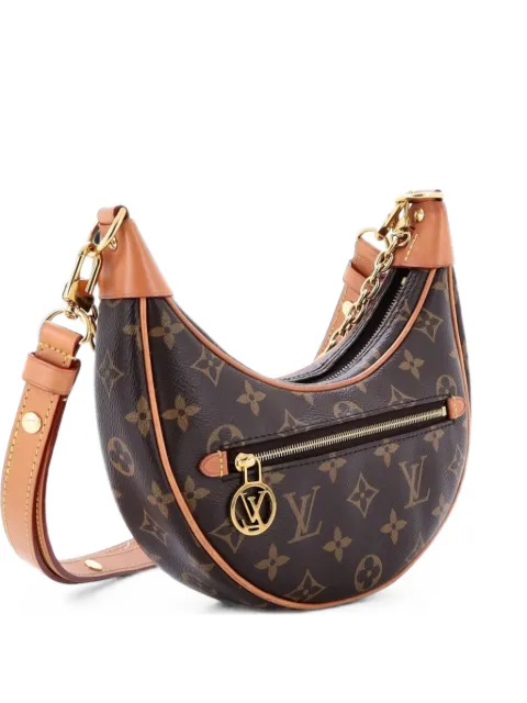 Louis Vuitton Pre-Owned Loop Handbag Monogram Canvas hobo bag Brown CH139FROSBJYSWKM