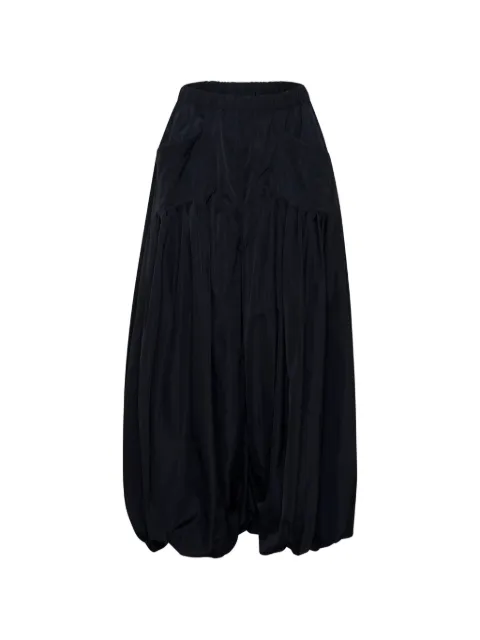 Enföld tucked balloon cropped trousers Blue 300JA2310971