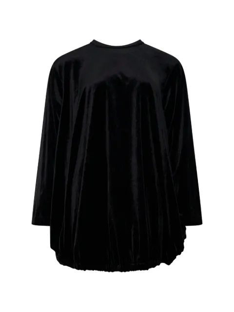 Comme Des Garçons Comme Des Garçons layered gathered T-shirt Black RRT01105111A