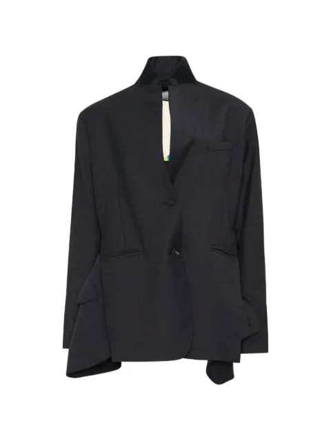 LITKOVSKA tailored peplum blazer Black J02FW262700BLACK