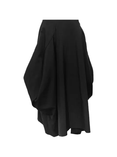 Comme Des Garçons voluminous pleated midi skirt Black GRS02305111A