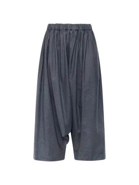 Comme Des Garçons Comme Des Garçons elasticated-waist wide-leg trousers Grey RRP00105121A