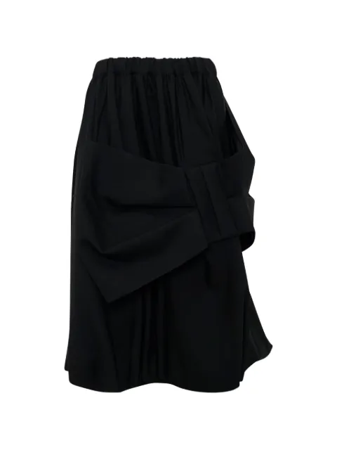 Noir Kei Ninomiya bow-detail balloon skirt Black 3RS00105111A