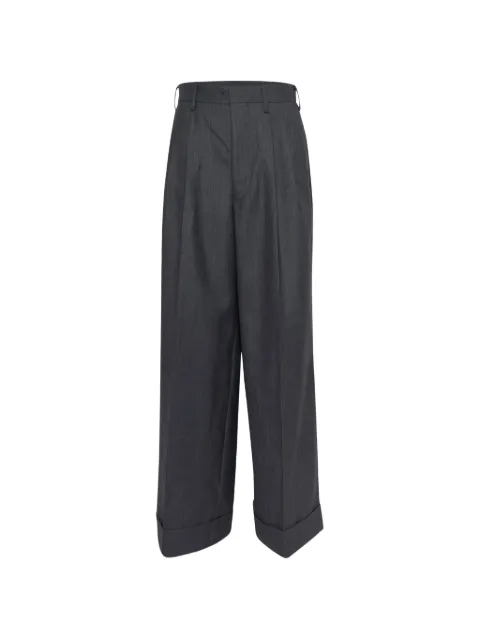 Junya Watanabe pleated trousers Grey JRP02405111A