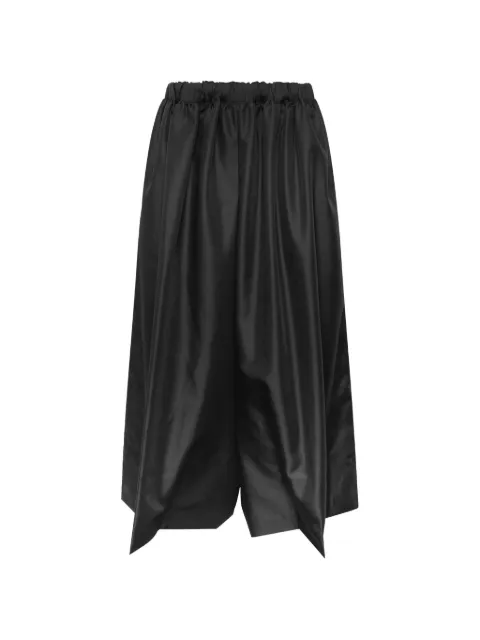 Comme Des Garçons wide-leg elongated trousers Black GRP01605111A