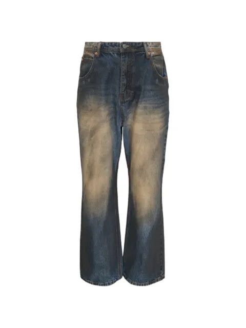 Andersson Bell coated wide-leg jeans Blue APA923U00