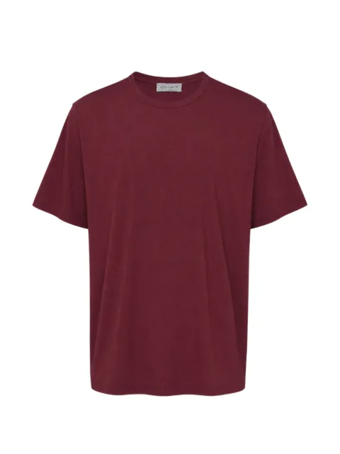 Yohji Yamamoto round-neck short-sleeve T-shirt Red HWT02070