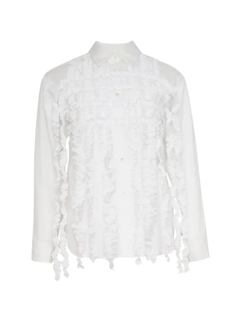 TAO ruffle-trimmed shirt White TRB00105121A