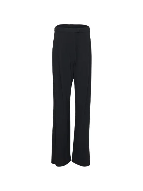 LITKOVSKA side-stripe straight-leg trousers Black P09FW262700