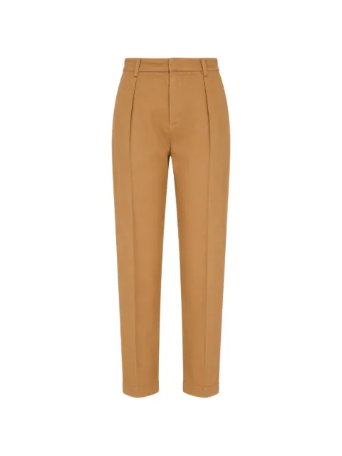 Nº21 pleated straight-leg trousers Brown PF26B03200682153
