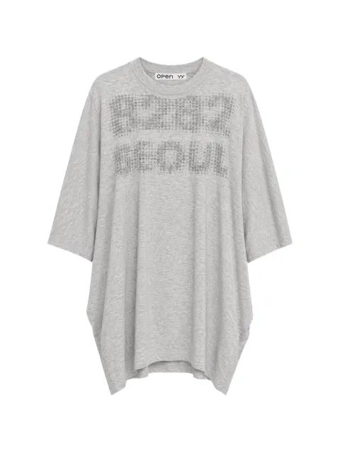 Open YY Seoul Lounge T-shirt Grey YY263TS00200GRY