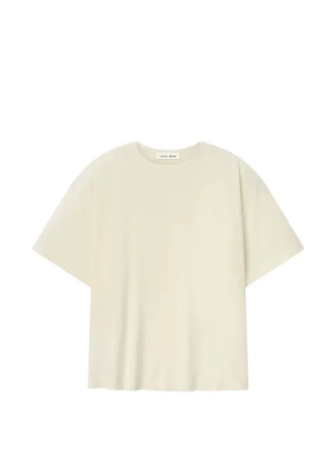 FEAR OF GOD ESSENTIALS logo-patch T-shirt White RW00267000034