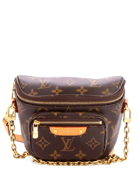 Louis Vuitton Pre-Owned Bum Bag Monogram Canvas Mini belt bag Brown YC9D7MZ9756VP8RZ