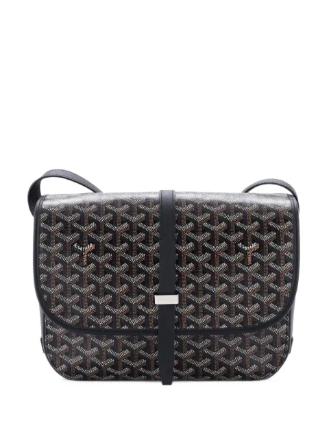 Goyard Pre-Owned Belvedere II Messenger Bag Coated Canvas MM crossbody bag Black 88SDDE0JMKWUUVZC