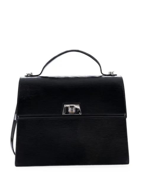 Louis Vuitton Pre-Owned Sevigne Handbag Electric Epi Leather GM satchel Black WPFMZL9IADX11OAY