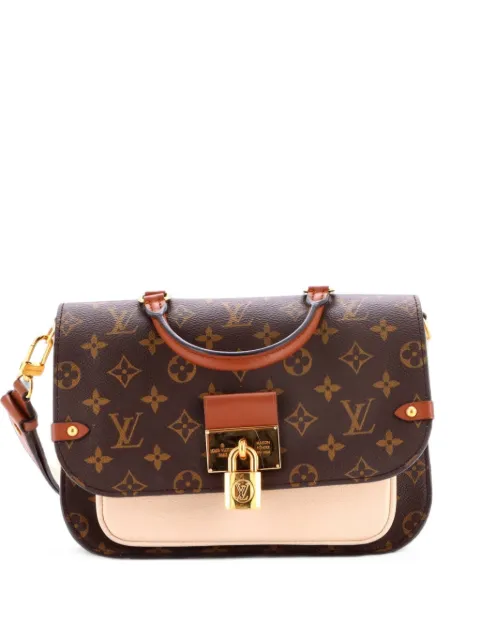 Louis Vuitton Pre-Owned Vaugirard Handbag Monogram Canvas with Leather satchel Brown TJKE2IJRFRQVPV4Y