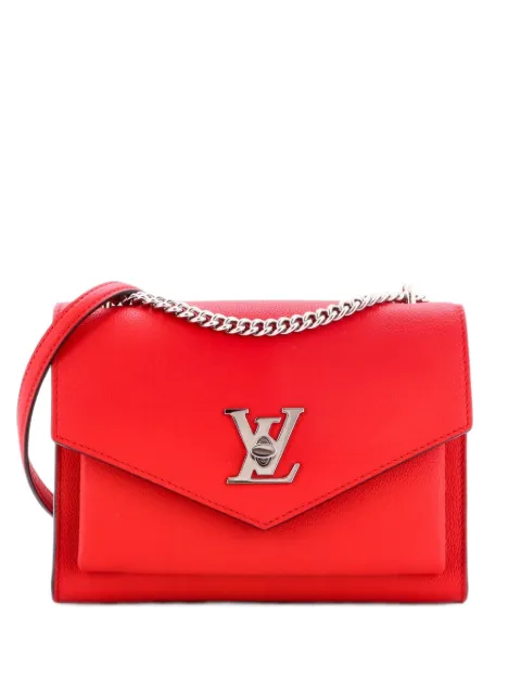 Louis Vuitton Pre-Owned Mylockme Handbag Leather BB crossbody bag Red TDJHW2G23HJV555W