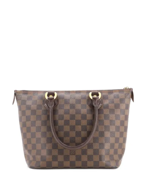 Louis Vuitton Pre-Owned Saleya Handbag Damier MM tote bag Brown THJO3YB5LC6CV5RC