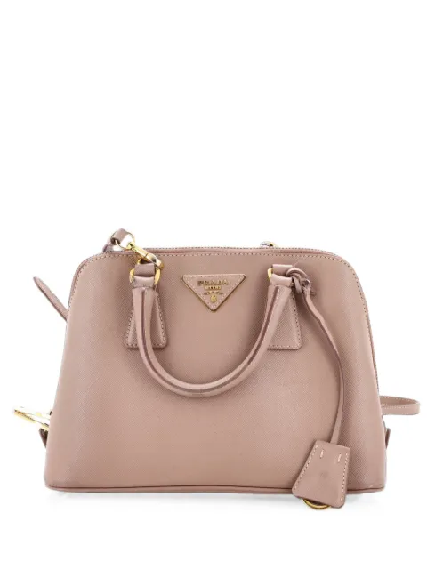 Prada Pre-Owned Promenade Bag Saffiano Leather Small satchel Neutrals SWW2587NEWDNA60Y