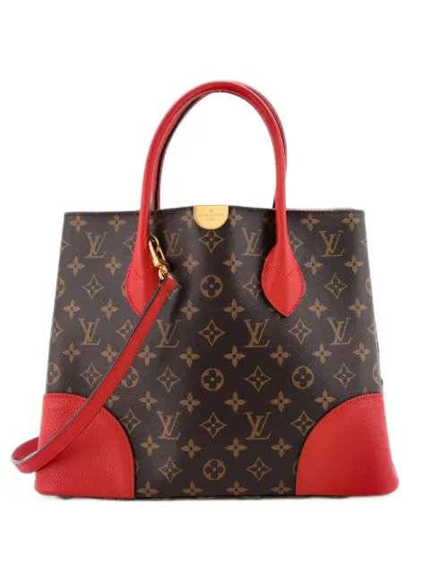 Louis Vuitton Pre-Owned Flandrin Handbag Monogram Canvas and Leather tote bag Red RQO8YYQZK2RA06NK