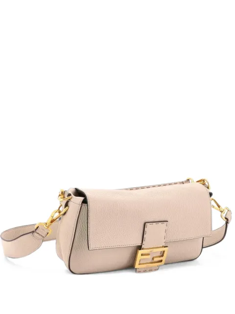 Fendi Pre-Owned Selleria Baguette NM Bag Leather Medium shoulder bag Neutrals R41JI00G0KKM53SV