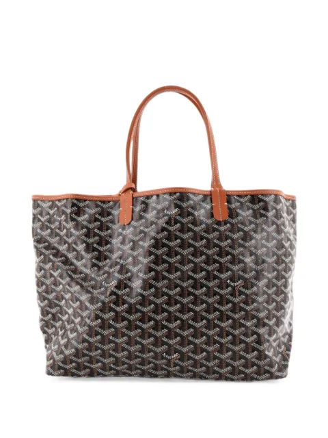 Goyard Pre-Owned Saint Louis Coated Canvas PM tote bag Brown Q8T5HKMKF6CTM6RX