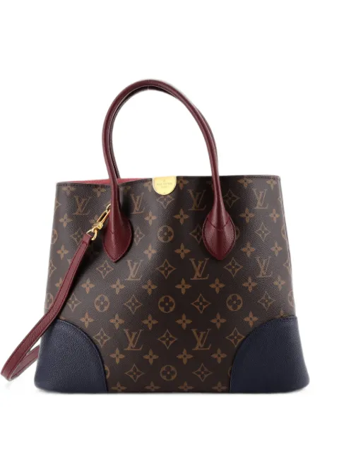 Louis Vuitton Pre-Owned Flandrin Handbag Monogram Canvas and Leather tote bag Blue 9XR70AK79PGMSFZS