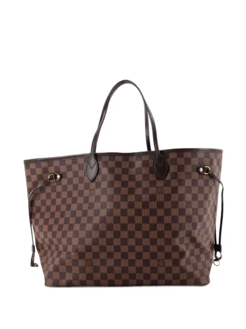 Louis Vuitton Pre-Owned Neverfull Damier GM tote bag Brown OUJPKW4UF7A1OOE8