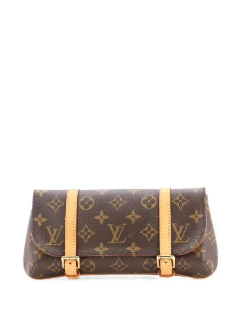Louis Vuitton Pre-Owned Marelle Waist Bag Monogram Canvas belt bag Brown IPDH1J9HD4E6OB03